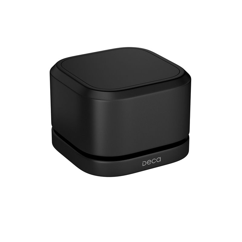 Acionamento-para-Torneira-Deca-de-Mesa-para-Cozinha-Quadrado-You-Black-Matte---Deca---4991.BL105.MT---Fundo-Branco-Produto-Principal-SKU-posicionada-na-diagonal-direita-ou-redondo-e-produto-fechado