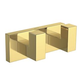 Cabide Duplo Quadratta Gold