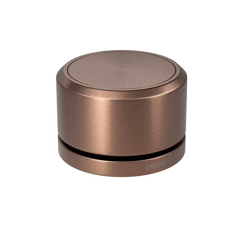 Acionamento-para-Torneira-Deca-de-Mesa-Redondo-Deca-You-Dynamic-Peach---Deca---4991.CL104.MT---Fundo-Branco-Produto-Principal-SKU-posicionada-na-diagonal-direita-ou-redondo-e-produto-fechado