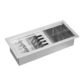 Calha Organizadora Deca para Cozinha em Inox com Sistema de Escoamento Inox