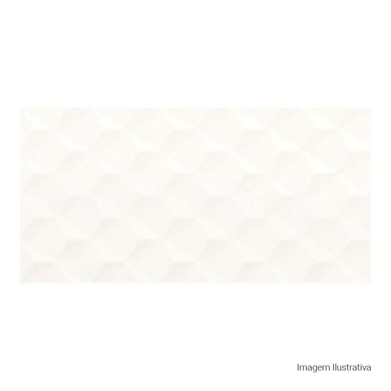 Azulejo-Charm-Matte-Cubic-White-30x60cm-Ret---Portinari---6059745A---Fundo-Branco-Produto-Principal-SKU-Quadrado-ou-Horizontal