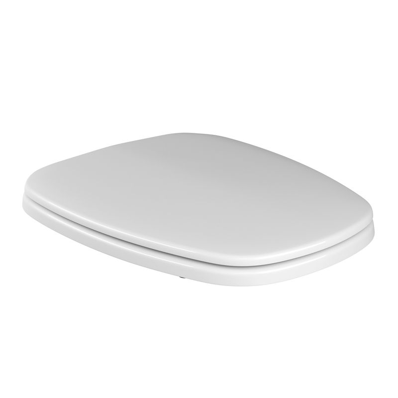 Assento-Deca-em-Plastico-com-Microban-para-Bacias-Monte-Carlo-Branco---Deca---AP.80.17---Fundo-Branco-Produto-Principal-SKU-posicionada-na-diagonal-direita-ou-redondo-e-produto-fechado