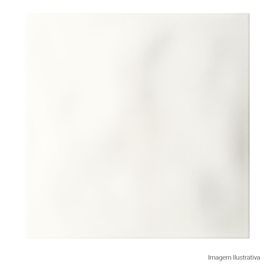 Porcelanato Monocromatico Lux 20x20cm Branco - Portinari Rima Wh Bold