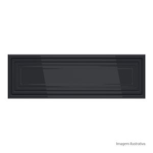 Azulejo Cintilante Lux Black - 8cmx25cm Bold