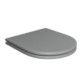 Assento-Deca-em-Poliester-Slow-Close-com-Microban-para-Bacias-Carrara-Duna-Level-Lk-Nuova-Cinza-Fosco-e-Cromado---Deca---AP.237.86---Fundo-Branco-Produto-Principal-SKU-posicionada-na-diagonal-direita-ou-redondo-e-produto-fechado