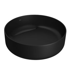 Cuba-de-Apoio-Deca-com-Valvula-Oculta-Redonda-40cm-Slim-Ebano-Fosco---Deca---L.12040.VO.94---Fundo-Branco-Produto-Principal-SKU-posicionada-na-diagonal-direita-ou-redondo-e-produto-fechado