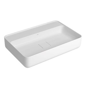 Cuba de Apoio Deca com Mesa Retangular 60 Cm Branco