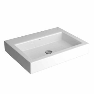 Cuba de Apoio Deca com Mesa Retangular Branco