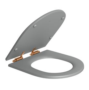 Assento-Deca-em-Poliester-Slow-Close-com-Microban-para-Bacias-Carrara-Duna-Level-Lk-Nuova-Cinza-Fosco-e-Gold-Matte---Deca---AP.237.GL.MT.86---Fundo-Branco-Produto-Principal-SKU-algum-detalhe-em-evidencia-ou-produto-aberto-