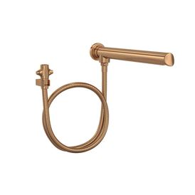 Desviador Luxo para Chuveiro 330mm Desviador Universal com Tubo Gold Matte