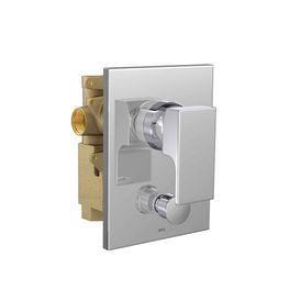 Misturador Monocomando 4 Vias de Chuveiro com Desviador para Banheira Unic Cromado
