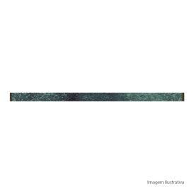 Porcelanato Pedra Hard 1,3x20cm Verde - Portinari Borda Mini Atlantis Gn Esmaltado Bold