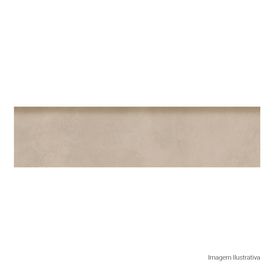 Porcelanato - Rodapé Downtown Hd Acetinado Almond - 15cmx60cm Ret