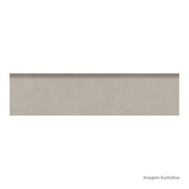 Porcelanato - Rodapé Downtown Hd Acetinado Gray - 15cmx60cm Ret