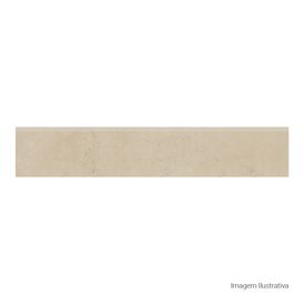 Rodapé Porcelanato Cimentício Acetinado 11x60cm Bege - Portinari Rp Loft Al Bold