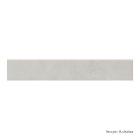 Rodapé Porcelanato Cimentício Polido 15x90cm Cinza - Portinari Rp Loft Sgr Pol Retificado