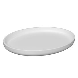 Bandeja Oval Deca Senses - Branco