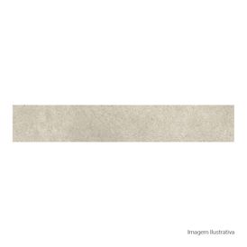 Rodapé Porcelanato Cimentício Acetinado 15x90cm Cinza - Portinari Rp Chicago Hd Sgr Act Retificado