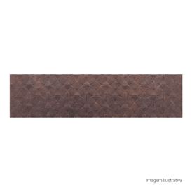 Porcelanato Eiffel Matte Decor Dark Brown - 30cmx120cm Ret