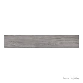 Porcelanato Acetinado Amadeirado 20x120cm Cinza - Portinari Giardino Gr Act Esmaltado Retificado