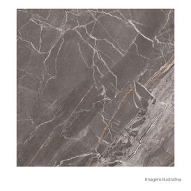 Porcelanato Lumina Polido Dark Gray - 100cmx100cm Ret