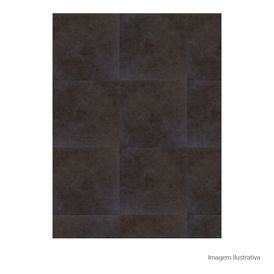 Porcelanato Acetinado Cimentício 60x60cm Preto - Portinari Loft Bk Esmaltado Bold