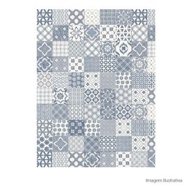 Porcelanato 60X60cm Natural Ret Lisboa Azul