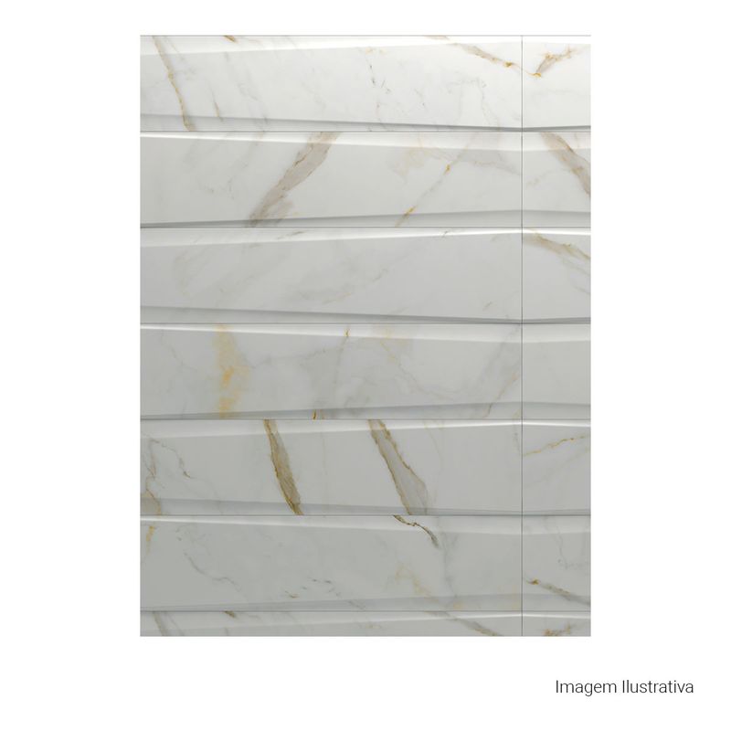 Porcelanato-Lumina-Natural-Decor-Gold-30x120cm-Ret---Portinari---6060607A---Fundo-Branco-Produto-com-item-complementar-Quadrado-ou-Horizontal