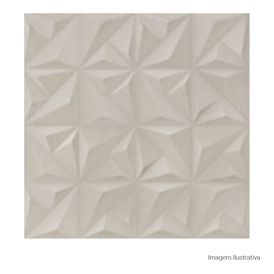 Porcelanato Decorado Matte 60x60cm Cinza - Portinari Sense Abstract Sbe Mat Esmaltado Retificado