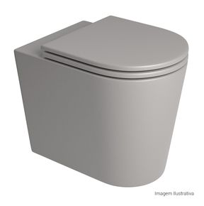 Bacia-Convencional-Deca-Lk-Soft-Antracite---Deca---P.23.85---Fundo-Branco-Produto-com-item-complementar-posicionada-na-diagonal-direita-e-fechado-ou-produto-redondo