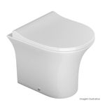 Bacia-Convencional-Deca-Wish-Branco-e-Cromado---Deca---P.28.17---Fundo-Branco-Produto-com-item-complementar-posicionada-na-diagonal-direita-e-fechado-ou-produto-redondo