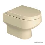 Bacia-Convencional-Deca-Carrara-Creme---Deca---P.60.37---Fundo-Branco-Produto-com-item-complementar-posicionada-na-diagonal-direita-e-fechado-ou-produto-redondo