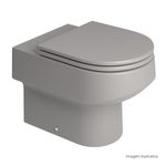Bacia-Convencional-Deca-Carrara-Soft-Antracite---Deca---P.60.85---Fundo-Branco-Produto-com-item-complementar-posicionada-na-diagonal-direita-e-fechado-ou-produto-redondo