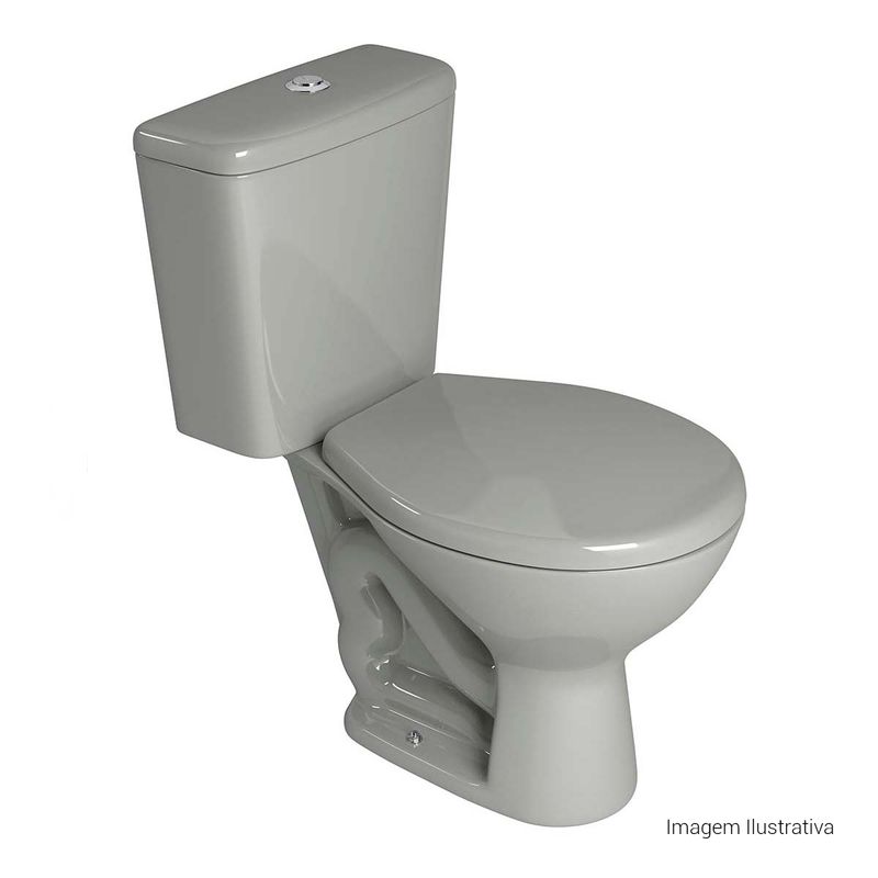 Bacia-para-Caixa-Acoplada-Deca-Izy-Cinza---Deca---P.111.87---Fundo-Branco-Produto-com-item-complementar-posicionada-na-diagonal-direita-e-fechado-ou-produto-redondo