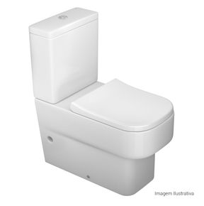 Bacia-para-Caixa-Acoplada-Deca-Unic-Branco---Deca---P.450.17---Fundo-Branco-Produto-com-item-complementar-posicionada-na-diagonal-direita-e-fechado-ou-produto-redondo