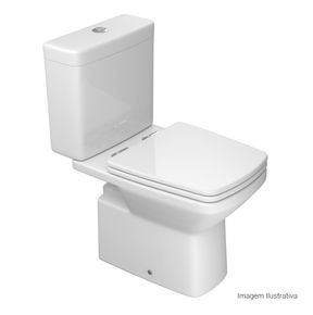 Bacia-para-Caixa-Acoplada-Deca-Clean-Branco---Deca---P.460.17---Fundo-Branco-Produto-com-item-complementar-posicionada-na-diagonal-direita-e-fechado-ou-produto-redondo