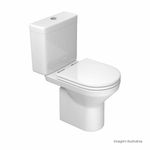 Bacia-para-Caixa-Acoplada-Deca-com-Saida-Horizontal-Curta-Level-Branco---Deca---P.483.17---Fundo-Branco-Produto-com-item-complementar-posicionada-na-diagonal-direita-e-fechado-ou-produto-redondo