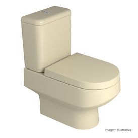 Bacia para Caixa Acoplada Carrara Creme
