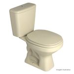 Bacia-para-Caixa-Acoplada-Deca-Aspen-Creme---Deca---P.750.37---Fundo-Branco-Produto-com-item-complementar-posicionada-na-diagonal-direita-e-fechado-ou-produto-redondo