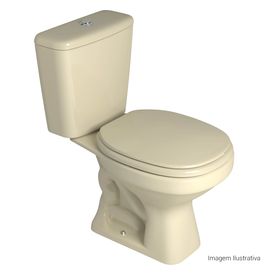 Bacia para Caixa Acoplada Aspen Creme
