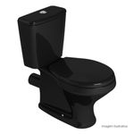 Bacia-para-Caixa-Acoplada-Deca-com-Saida-Horizontal-Ravena-Ebano---Deca---P.900.95---Fundo-Branco-Produto-com-item-complementar-posicionada-na-diagonal-direita-e-fechado-ou-produto-redondo
