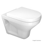 Bacia-Convencional-Deca-Suspensa-Nuova-Branco---Deca---P.132.17---Fundo-Branco-Produto-com-item-complementar-posicionada-na-diagonal-direita-e-fechado-ou-produto-redondo