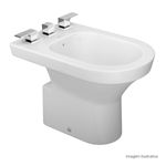 Bide-Deca-3-Furos-Level-Branco---Deca---B.48.17---Fundo-Branco-Produto-com-item-complementar-posicionada-na-diagonal-direita-e-fechado-ou-produto-redondo