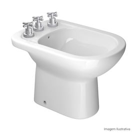 Bidê Deca 3 Furos Vogue Plus Branco