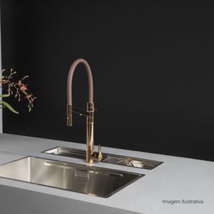 Calha Organizadora Deca para Cozinha em Inox com Sistema de Escoamento Inox