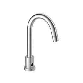 Torneira Deca de Mesa com Sensor Bivolt e a Pilha On/off para Lavatório Decalux Cromado