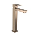 Torneira-Deca-de-Mesa-Bica-Alta-para-Lavatorio-Unic-Corten---Deca---1189.CT90.MT---Fundo-Branco-Produto-Principal-SKU-posicionada-na-diagonal-direita-ou-redondo-e-produto-fechado