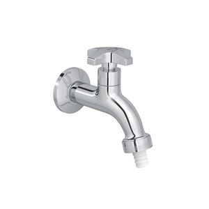 Torneira Deca para Jardim e Tanque com Adaptador de Mangueira Max Cromado