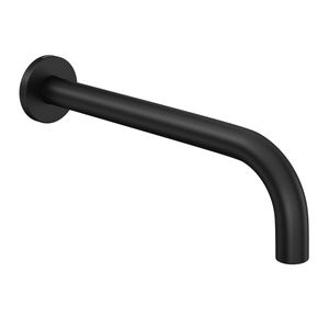 Bica de Parede Longa para Cuba e Lavatório Black Matte