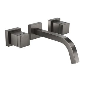 Misturador-Deca-de-Parede-para-Lavatorio-Cubo-Dark-Antracite---Deca---1878.GF86.MT---Fundo-Branco-Produto-Principal-SKU-posicionada-na-diagonal-direita-ou-redondo-e-produto-fechado